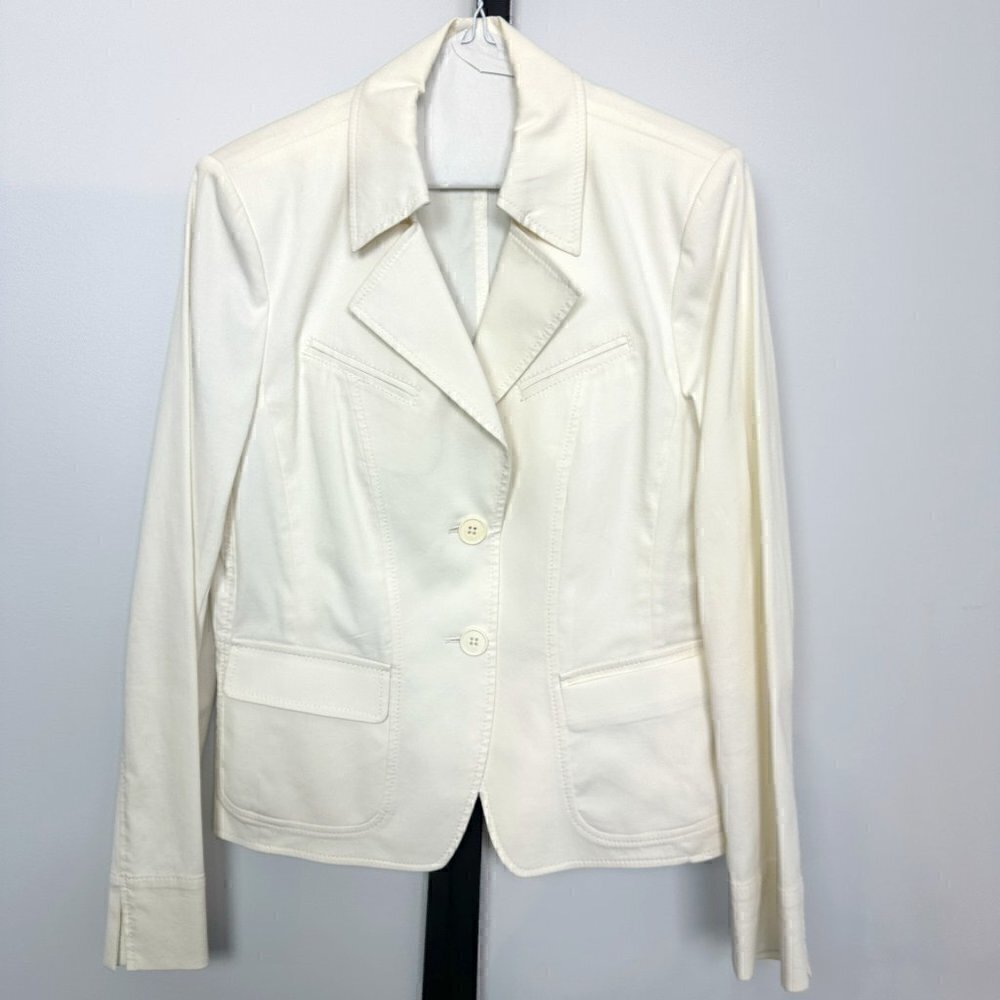 EUC - Riani Offwhite Blazer Jacket, Size 10